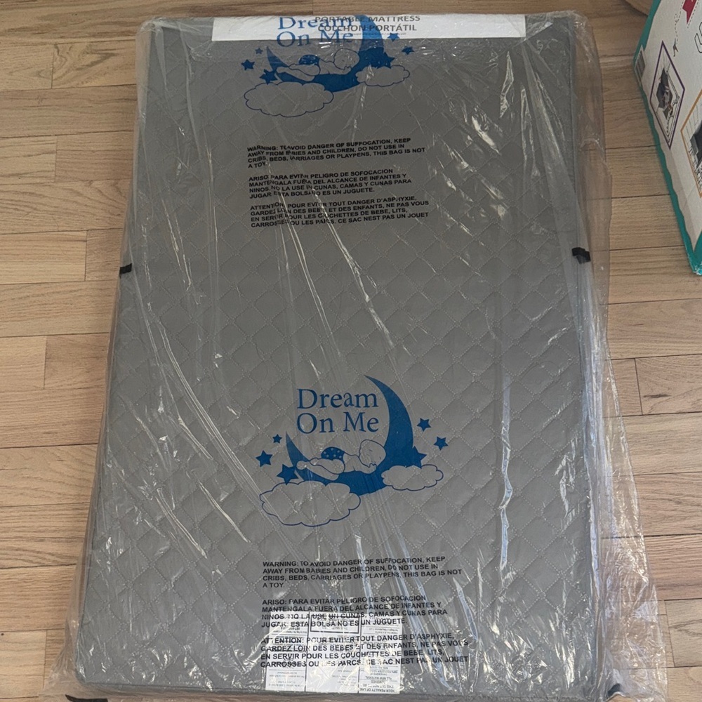 Gray Crib Mattress Cover